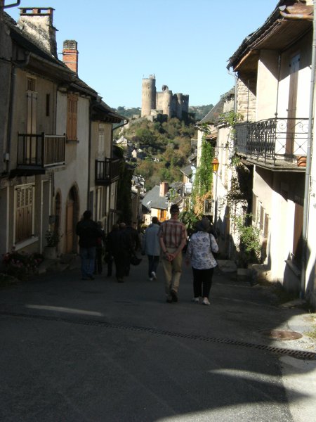 vue sur le château